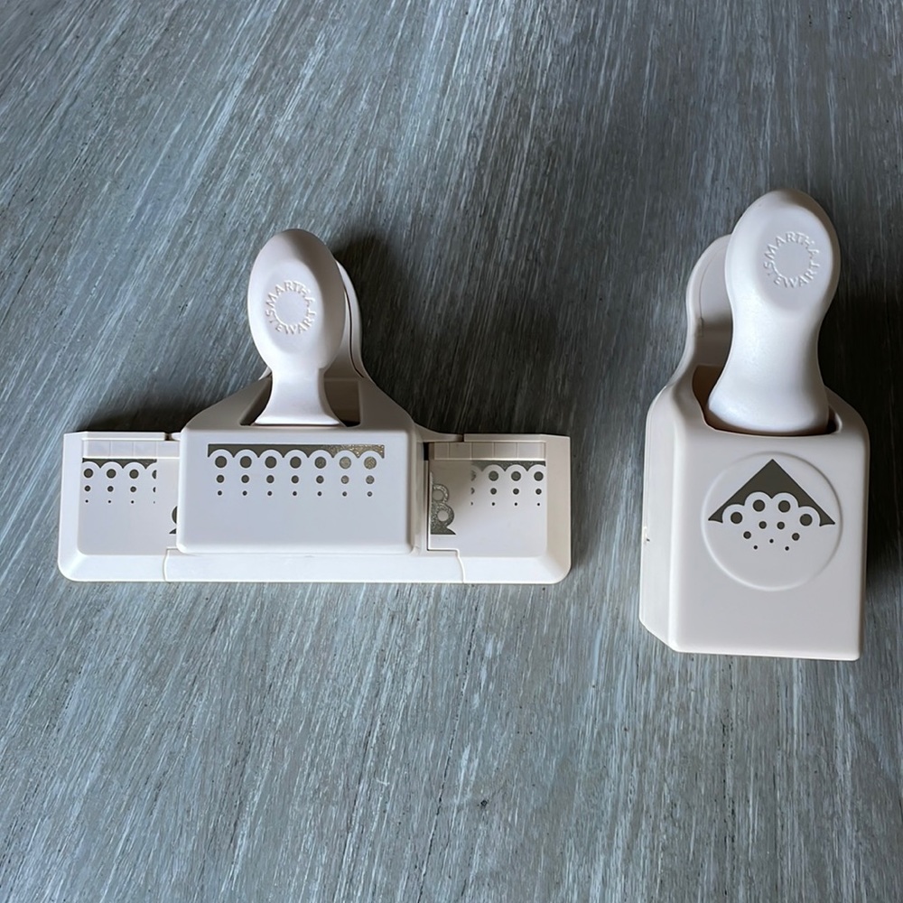 Martha Stewart Punch Around the Page- Set of 2